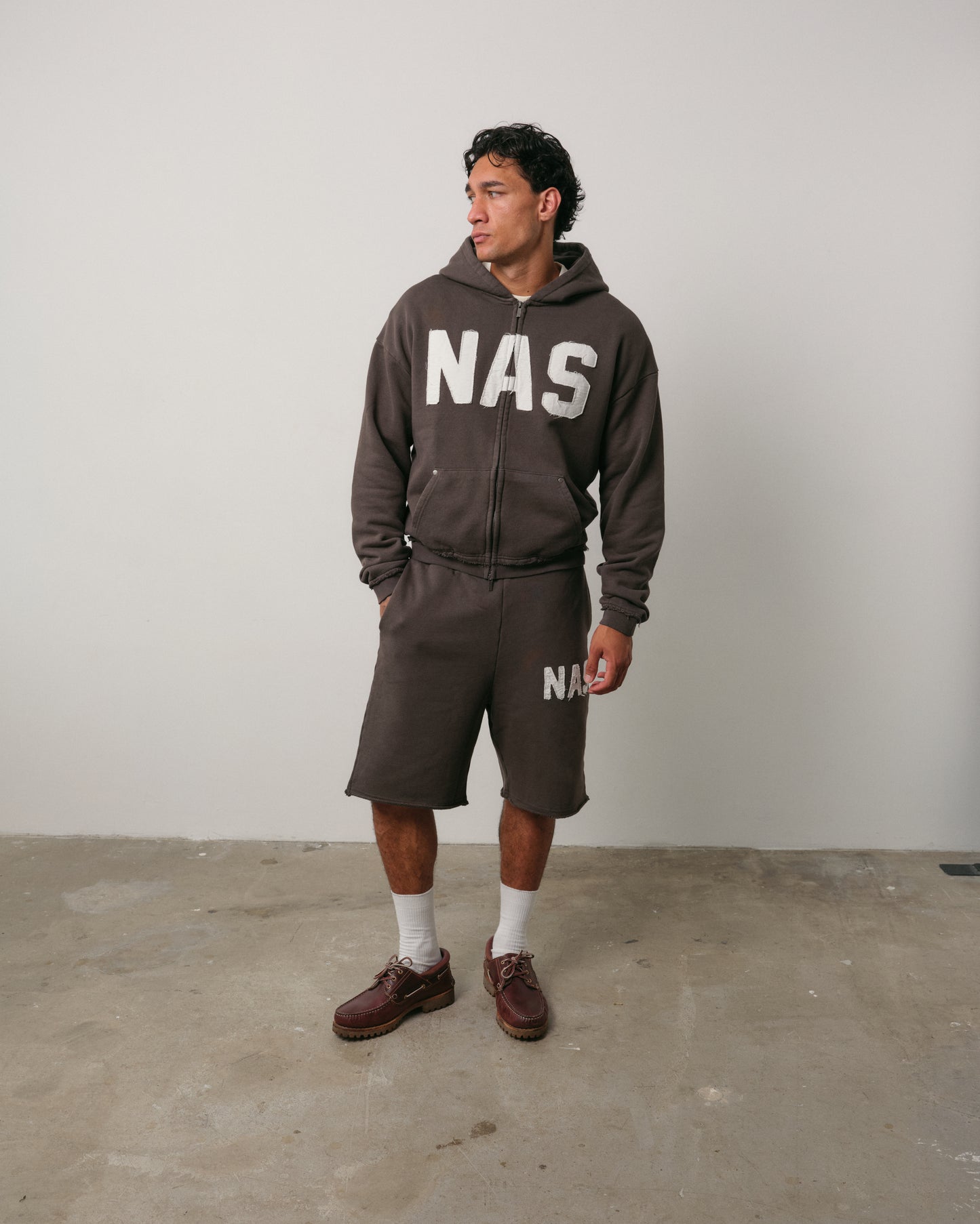 NAS appliqué Shorts