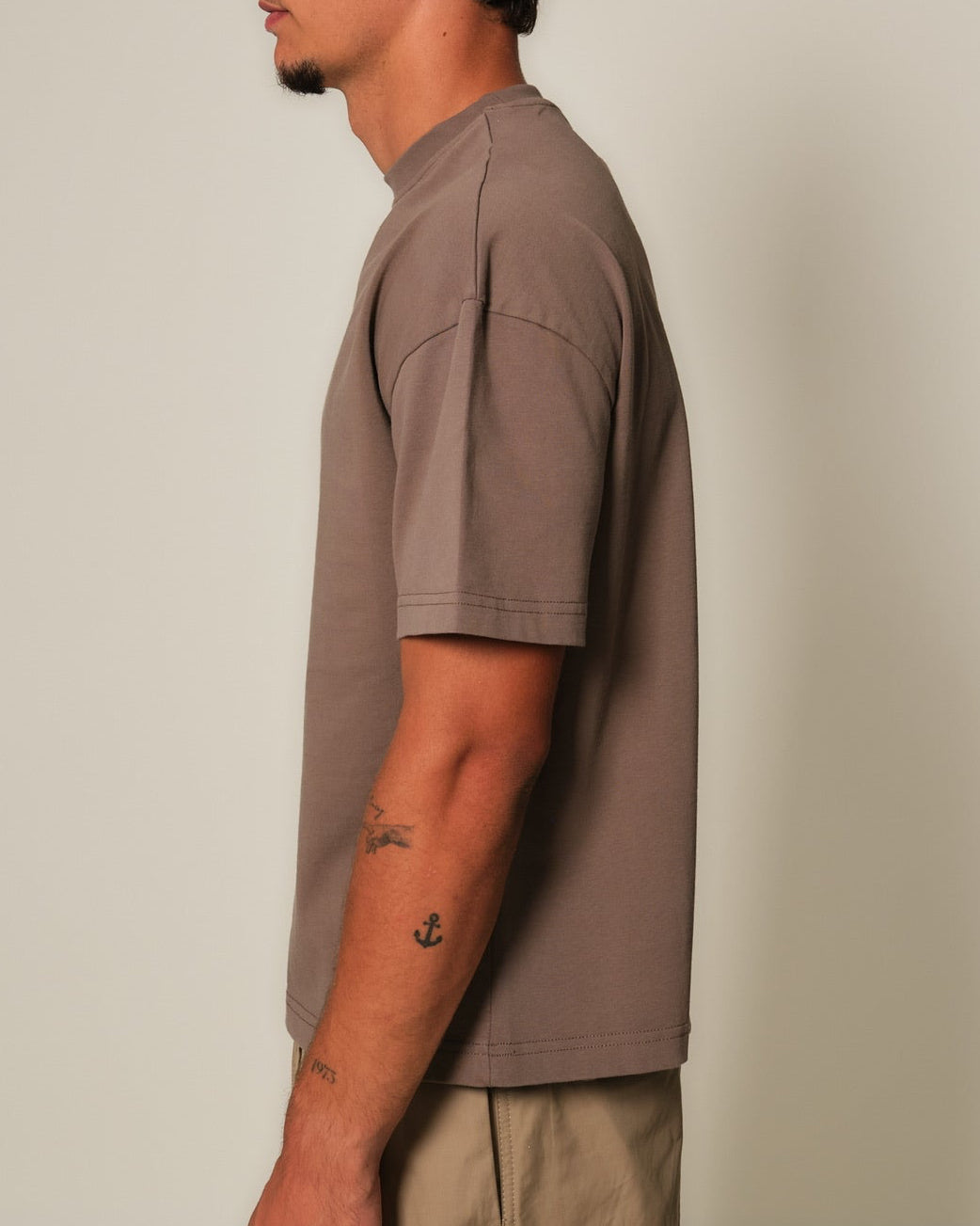 Core Tee - Taupe