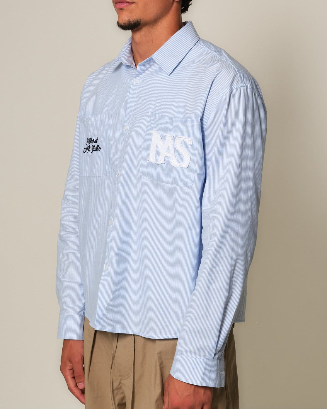 Striped Appliqué Shirt
