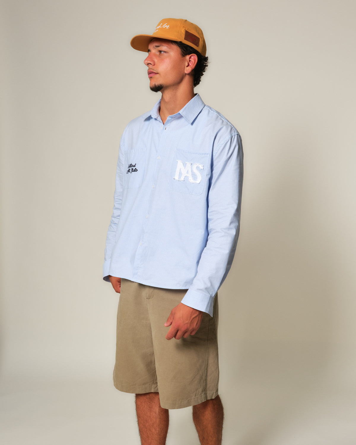 Striped Appliqué Shirt