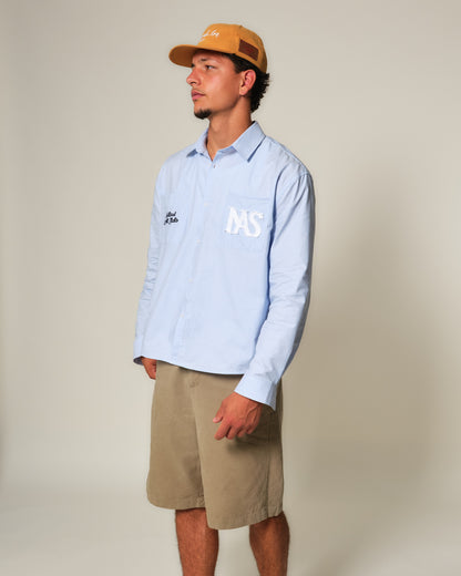 Striped Appliqué Shirt